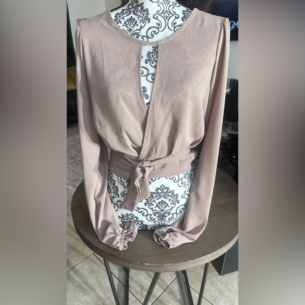 Fashion Nova Mauve Crop Top